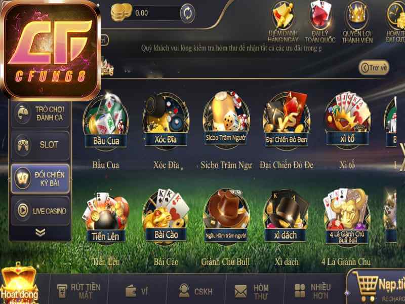 Giới thiệu cổng game Cfun - Uy tín chất lượng hàng đầu