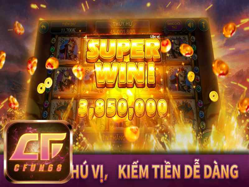 Game thuỷ hử là gì? Tìm hiểu cách chơi tại cổng game Cfun