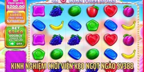 Kinh nghiệm chơi game Viên kẹo ngọt ngào 